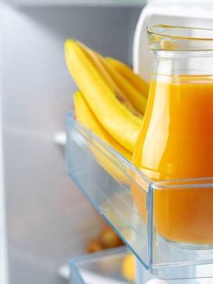 Vers geperst sinaasappelsap bewaren