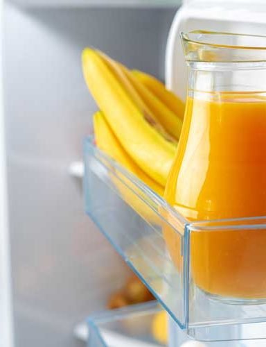 Vers geperst sinaasappelsap bewaren