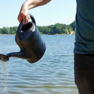 Water naar de zee dragen