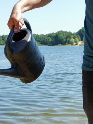 Water naar de zee dragen