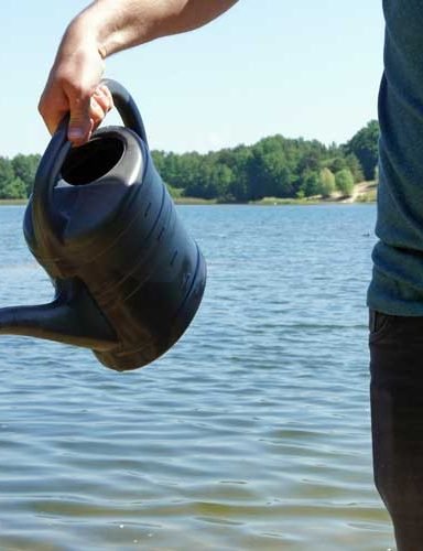 Water naar de zee dragen
